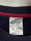Dickies Navy Blue Embroidered Logo Crewneck Sweatshirt (S)