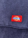 Dickies Navy Blue Embroidered Logo Crewneck Sweatshirt (S)