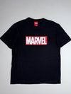 Marvel Black Box Logo Graphic T-Shirt (L)