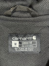Carhartt Black Loose Fit Full-Zip Hoodie (2XL)