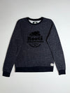 Roots Canada Athletic Goods Heather Grey Beaver Logo Sweatshirt (S)