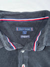 Tommy Hilfiger Tipped Collar Polo – Black (L)