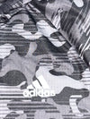 Adidas Black & Grey Camo Hooded Zip-Up Jacket Reversible (S)