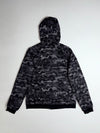 Adidas Black & Grey Camo Hooded Zip-Up Jacket Reversible (S)