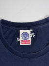 Franklin & Marshall Navy Blue Script Logo T-Shirt  (L)