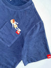 The North Face Diver Graphic Pocket Tee – Navy Blue (XS)
