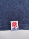 Franklin & Marshall Navy Blue Script Logo T-Shirt  (L)