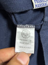 Franklin & Marshall Navy Blue Script Logo T-Shirt  (L)
