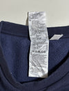 Adidas Navy Blue Big Logo Crewneck Sweatshirt (M)