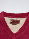 Marlboro Classics Maroon V-Neck Long Sleeve Sweatshirt (XL)