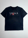 Jordan “Air” Flight Graphic Black T-Shirt – Dri-Fit (2XL)