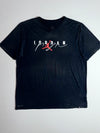 Jordan “Air” Flight Graphic Black T-Shirt – Dri-Fit (2XL)