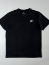 The Nike Tee – Embroidered Futura Logo T-Shirt, Black (M)