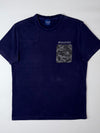 Discovery Expedition Navy Pocket Tee  Camo Patch Pocket (M)