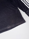 Adidas Originals 3-Stripes Black Long Sleeve Tee  Trefoil Logo (M)