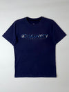 Discovery Expedition Navy Tee  Holographic Logo Print (S)