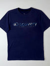 Discovery Expedition Navy Tee  Holographic Logo Print (S)