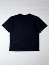Yale University Black Tee  Bulldog Mascot Patch (L)