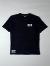 NBA Black Box Logo Tee Official League Patch (M)