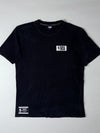 NBA Black Box Logo Tee Official League Patch (M)