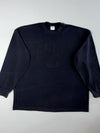 Gymshark Tonal Logo Long Sleeve Tee – Black (2XL/3XL)