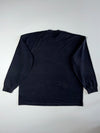 Gymshark Tonal Logo Long Sleeve Tee – Black (2XL/3XL)