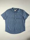 Levi’s Standard Plaid Short Sleeve Shirt – Blue Check (XL)