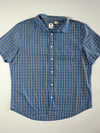 Levi’s Standard Plaid Short Sleeve Shirt – Blue Check (XL)