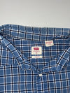 Levi’s Standard Plaid Short Sleeve Shirt – Blue Check (XL)
