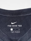 Nike Black Graphic Tee  Swoosh Logo Print (M)