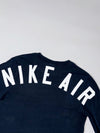 Nike Air Navy Long Sleeve Tee  Scoop Hem, Red Tab (M)