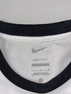 Nike Dri-FIT White Football Jersey — Black Trim (M)