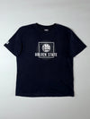 NBA Golden State Warriors Black Tee — Bridge Logo Graphic (L)