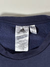 Adidas Navy Crewneck Sweatshirt  Big Logo Print (S)