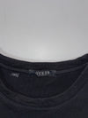 Guess LA Black Tee  Iridescent Triangle Logo (S)