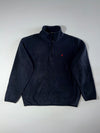 Nautica Quarter-Zip Fleece Pullover – Navy  (L/XL)