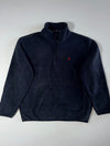 Nautica Quarter-Zip Fleece Pullover – Navy  (L/XL)