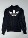 Adidas Originals Trefoil Track Jacket – Black/White  (XS)