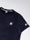 Vans “Off The Wall” Spray Logo Black Graphic Tee (M)
