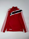 Adidas ClimaCool Quarter-Zip Training Top – Red/Black/White  (M)