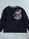 Vintage | Demon Graphic Longsleeve Tee Black | (2XL)
