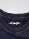 New Balance Black Tee Outline Logo Print, Kids 150 (XS)