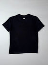 New Balance Black Tee Outline Logo Print, Kids 150 (XS)