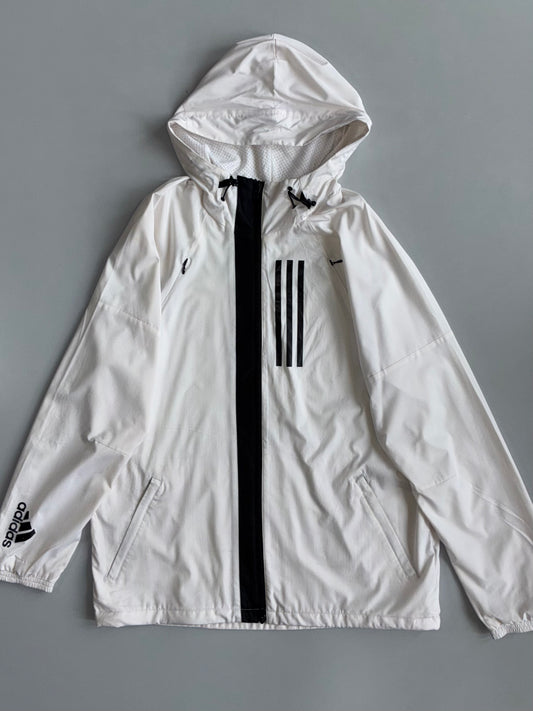 Adidas | ZNE Windbreaker Jacket White/Black | (2XL)