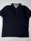 Tommy Hilfiger Slim Fit Polo Shirt – Black (2XL)