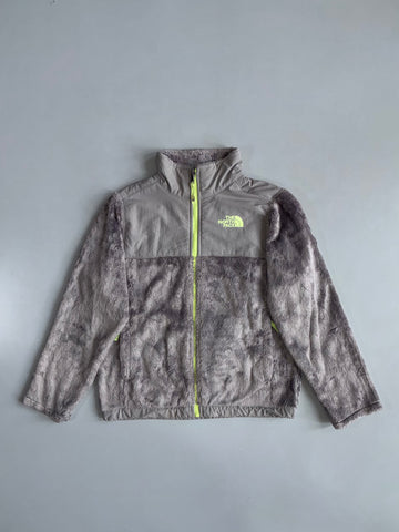 The North Face | Denali Fleece Jacket Grey/Neon | (XS)