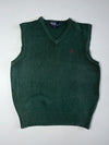 Polo by Ralph Lauren Knit Sweater Vest – Forest Green  (M/L)