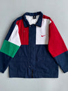 Nike | Colorblock Jacket Navy/Red/White | (M)