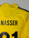 Nike Dri-Fit FC Kora Track Jacket – Yellow/Black (S)