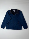 Columbia Navy Fleece-Lined Softshell Jacket — Interchange System (M)